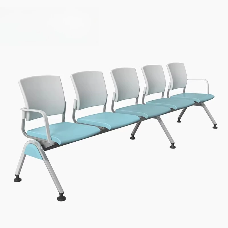 

Waiting room chair 5 seats PU hospital reception chair beam seat