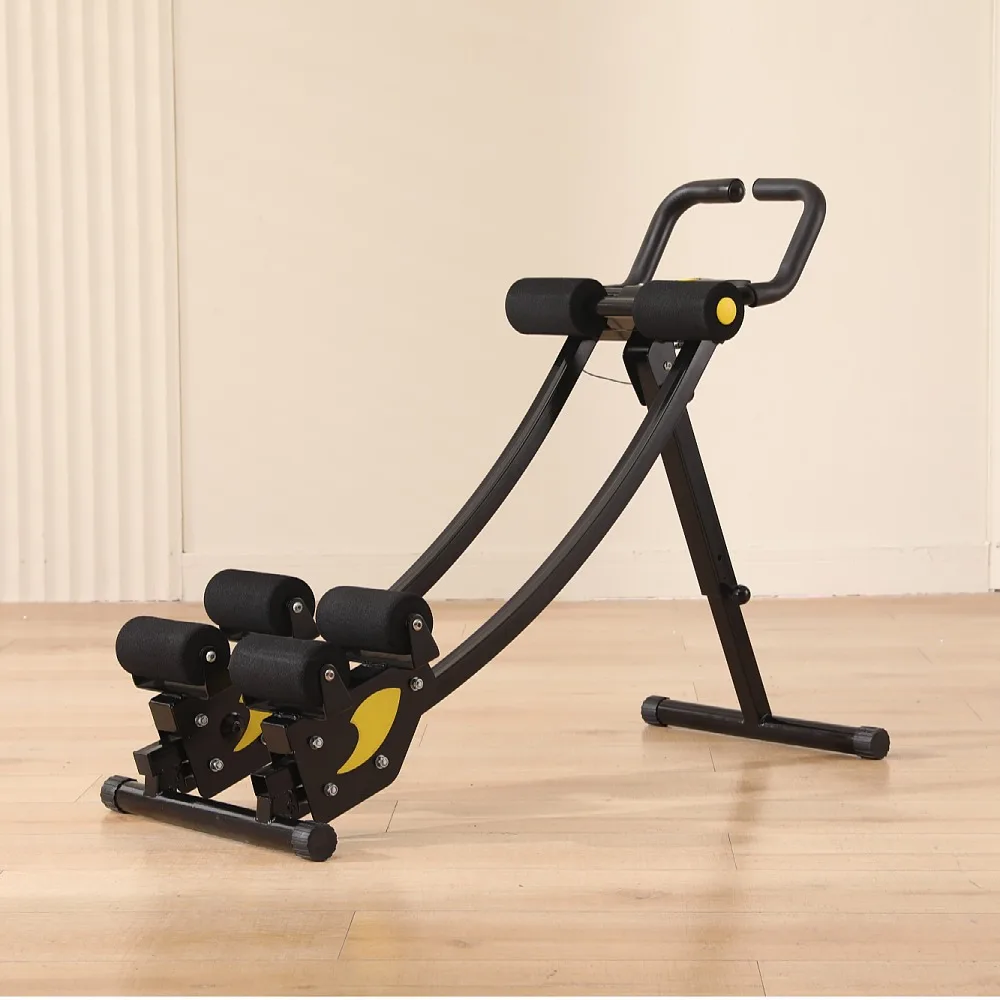 

Waist Machine Abdominal Equipment Strength Training AB Crunch Fitness Abdominal Machine Core Workout Trainer for Home Gym 2