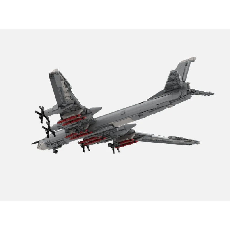 

MOC-229818 High-Altitude Flight Mode Airplane Building Block Model, 2437 Parts, Birthday Gift Toy for Boys and Children