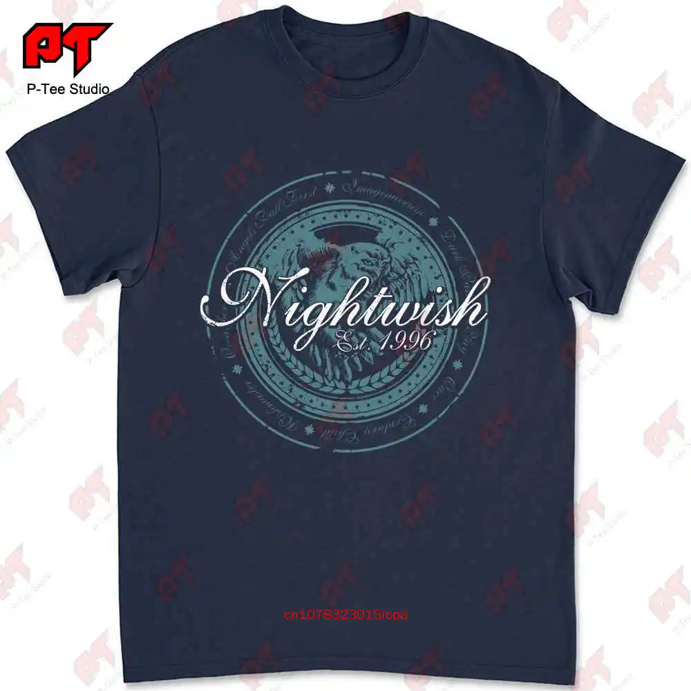 Nightwish Cd Lgo Est 1996 Official Tour Shirt Xl New Wishmaster Oceanborn Angels WUOQ