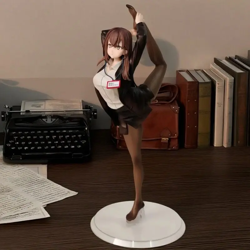 

Аниме «Неведить работать», офисная леди, ручная роспись, фигурка, мягкая коллекционная модель красивой девушки для фанатов аниме, товары, подарки