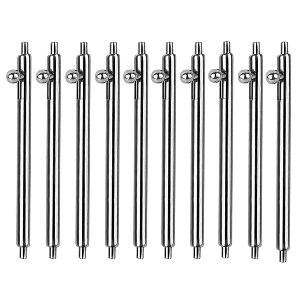 10pcs Watch Pin Tools & Kits 1.5mm Diameter Quick Release Watch Strap Spring Bars Pins 16MM 18MM 20MM 22MM 24MM Length