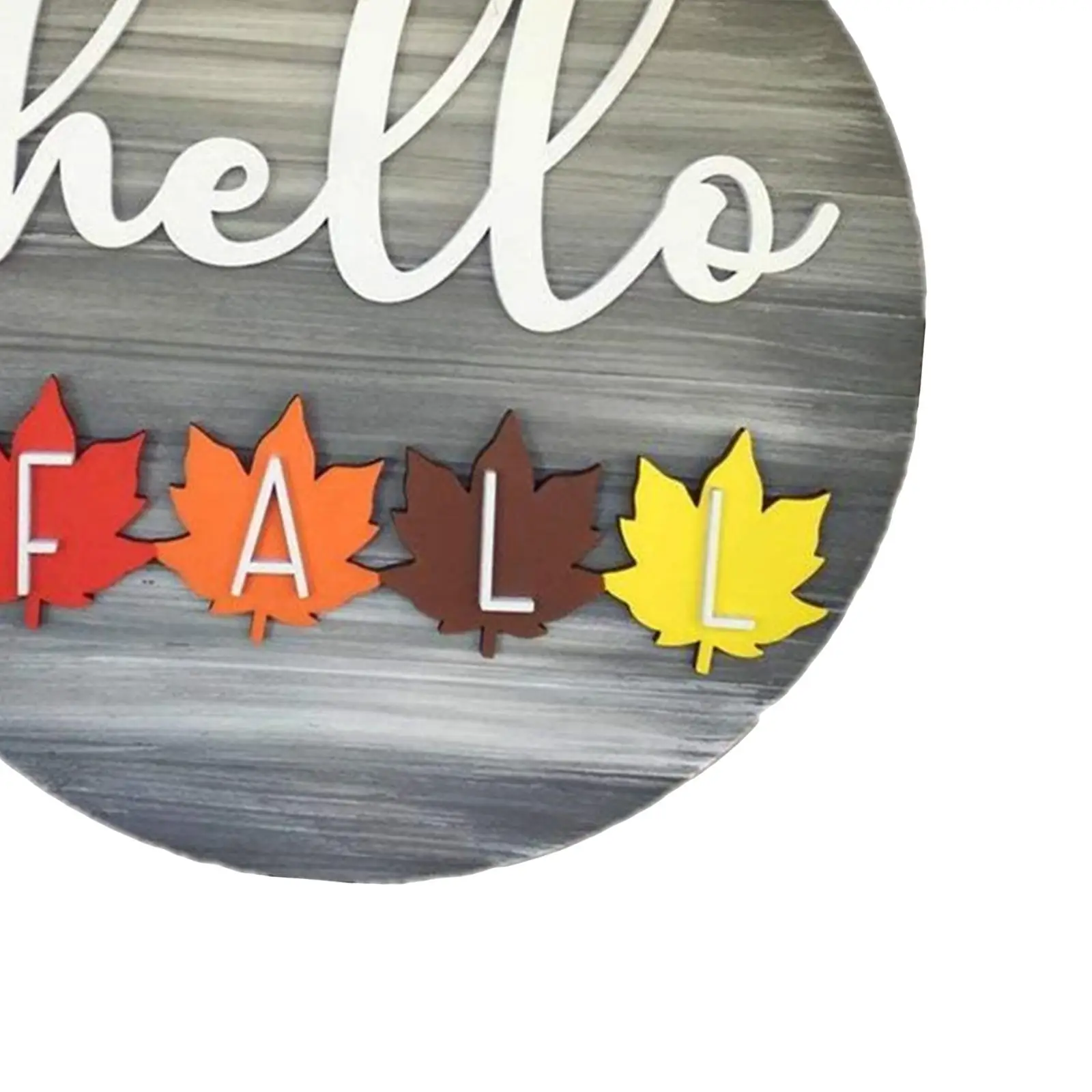Wooden Seasonal Interchangeable Door Sign Welcome Door Hanger Wall Hanging Pendant Spring/Summer/Fall/Winter for Porch Holiday