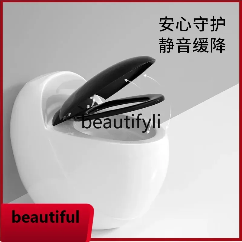 

Z189 Креативный легкий роскошный смывной унитаз в форме яйца, ударопрочный сифоновый унитаз с дезодорантом большого диаметра