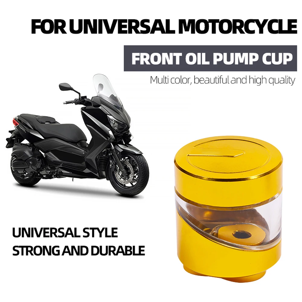 Motorcycle Brake Clutch Tank Cylinder Fluid Oil Reservoir Cup Oil Fluid Cup Accessories For Honda Yamaha Suzuki Kawasaki Vespa