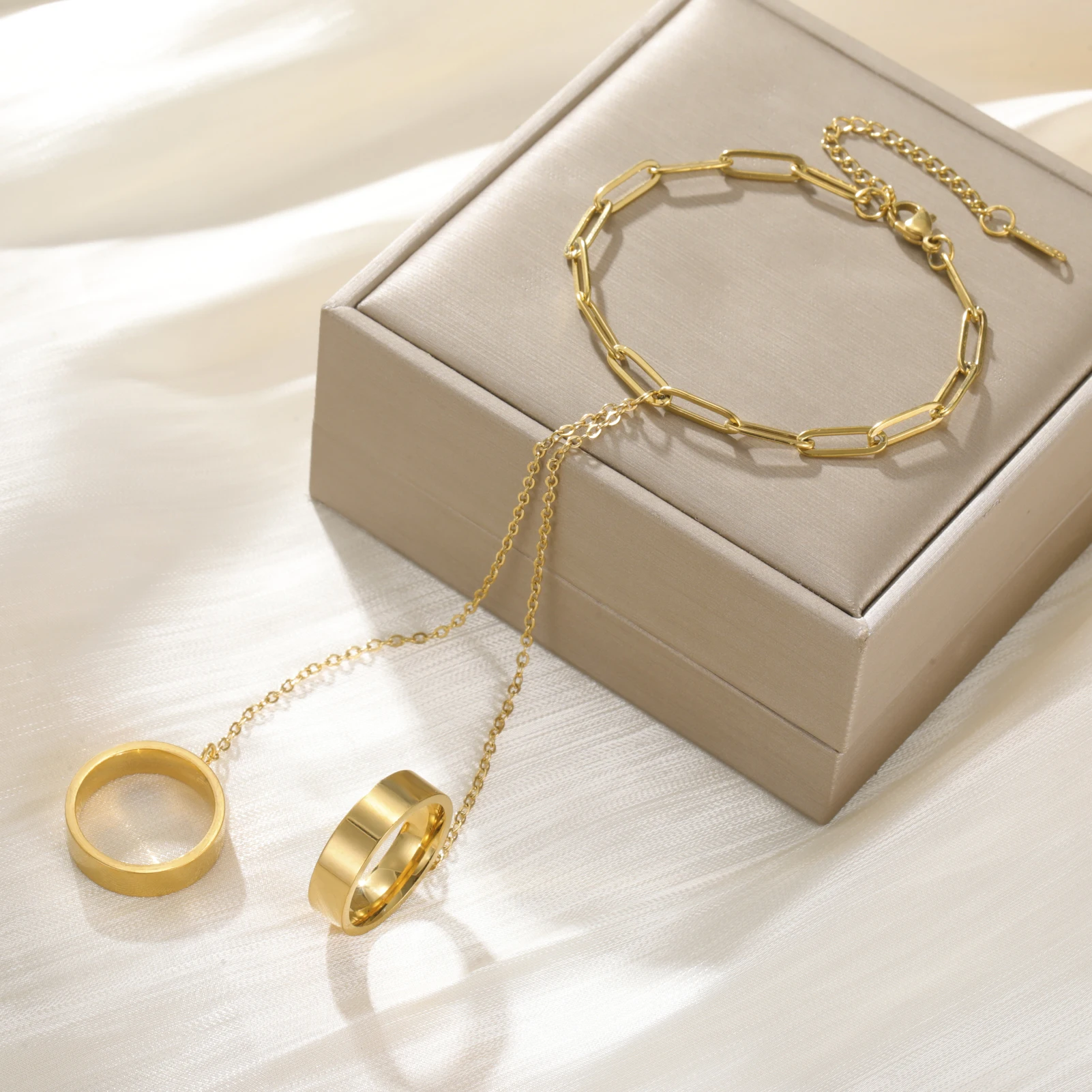 Unift New Punk Bracelet With T - Men Accessories Ring And Bracelet recension och pris