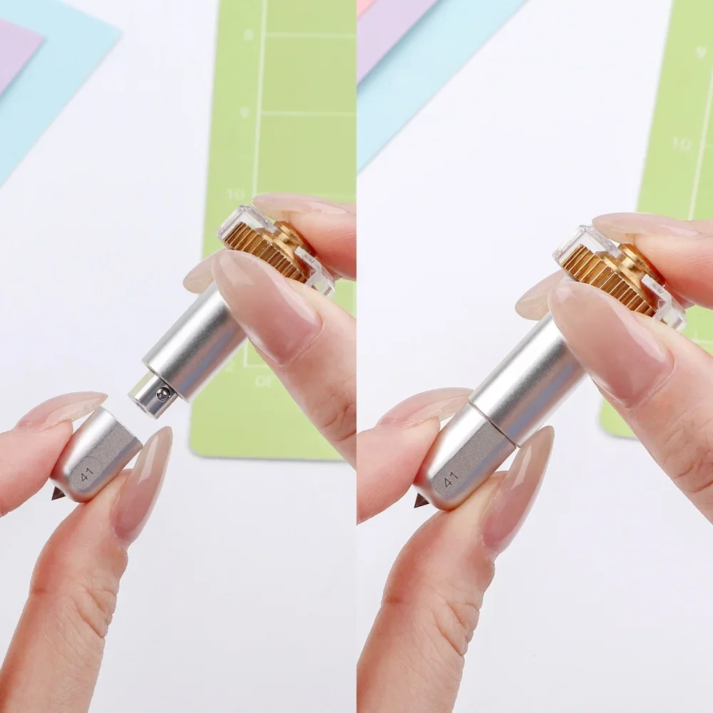 Prägespitze Gravurspitze Wellenklinge Perforationsspitze mit Gehäuse für Maker/Maker 3/Maker 4 DIY-Werkzeug Papierhandwerk 2026 – Detail 10