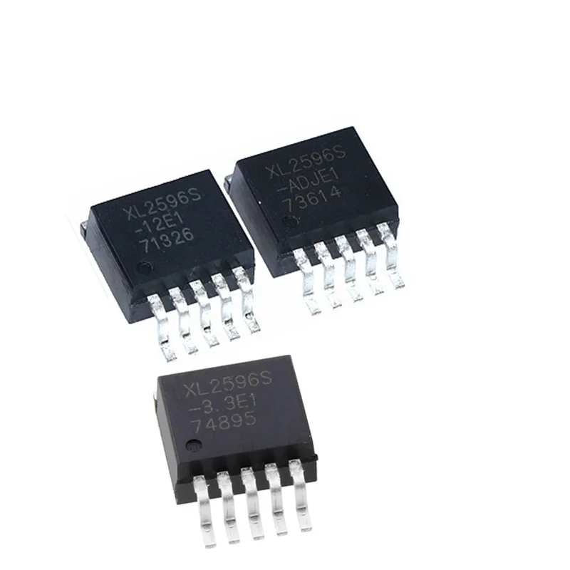 5PCS/LOT XL2596S-3.3E1 XL2596S-5.0E1 XL2596S-12E1 XL2596S-ADJE1 XL2596S SMD TO-263 buck regulator chip LM2596S