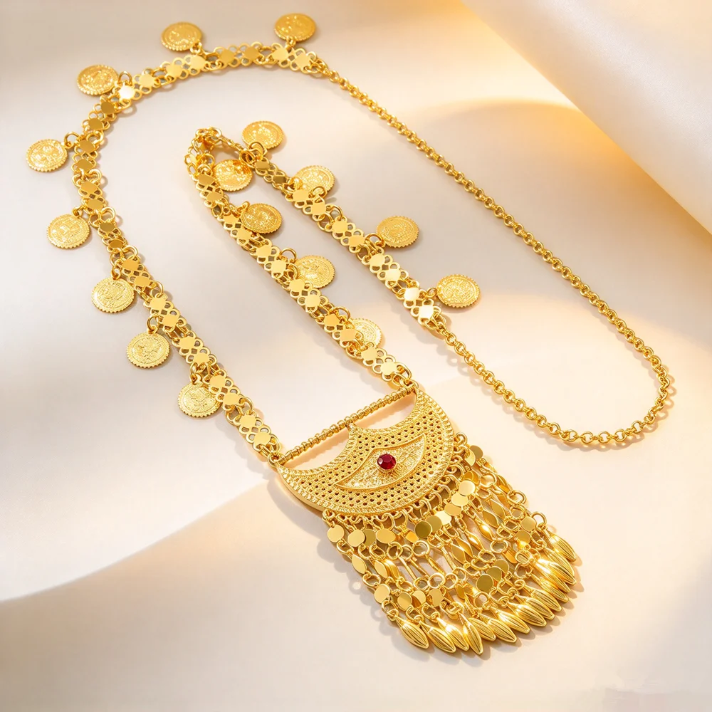 Long collier turc kurde en for - Ethnic Fashion Co In avis et prix
