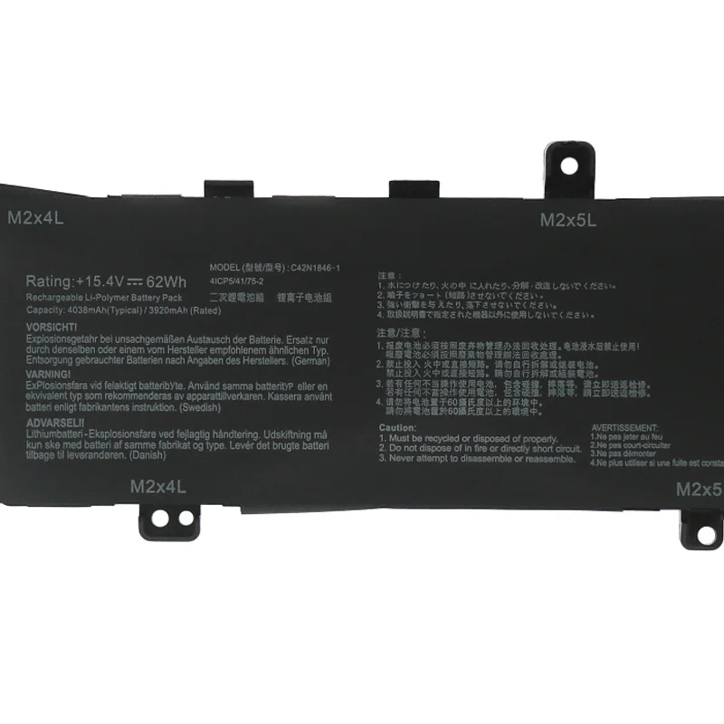 JC New C42N1846 C42N1846-1 Laptop Battery For Asus UX581 UX581GV For ZenBook Pro Duo UX581 UX581GV-H2002R 0B200-03490000