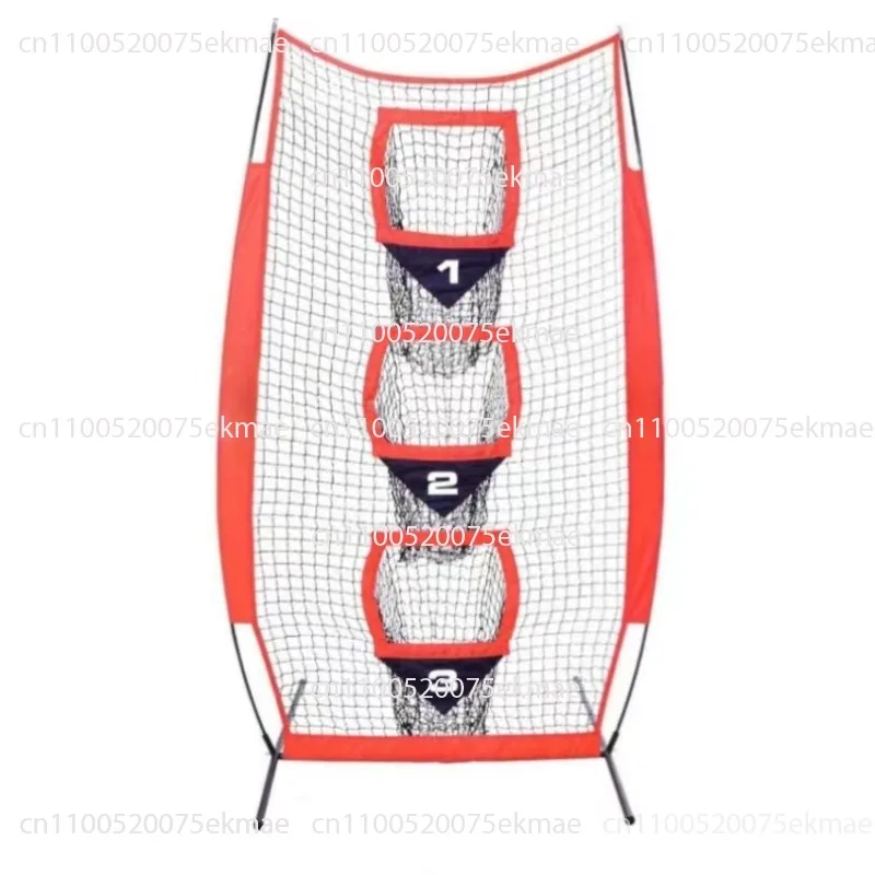 Portable Rugby Throwing Net Three-Hole Net Rugby Throwing Target Frame Outdoor Sports