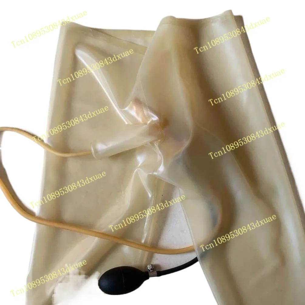 

Latex underwear men wear American high elastic ultra-light transparent color boxers open file
