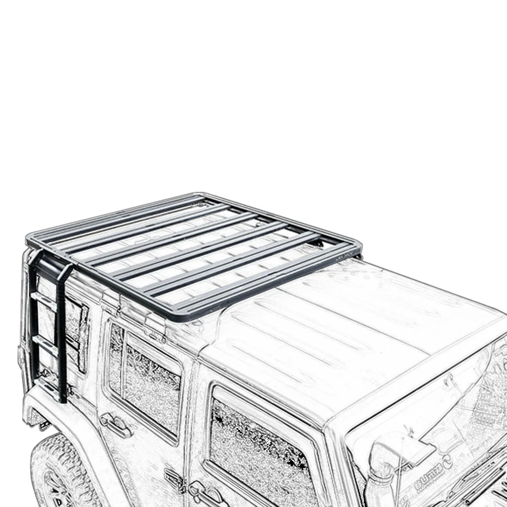 

New Designed Factory Wholesale Car Roof Racks Universal Rack Roof Car Cargo Carrier for Jeep JK