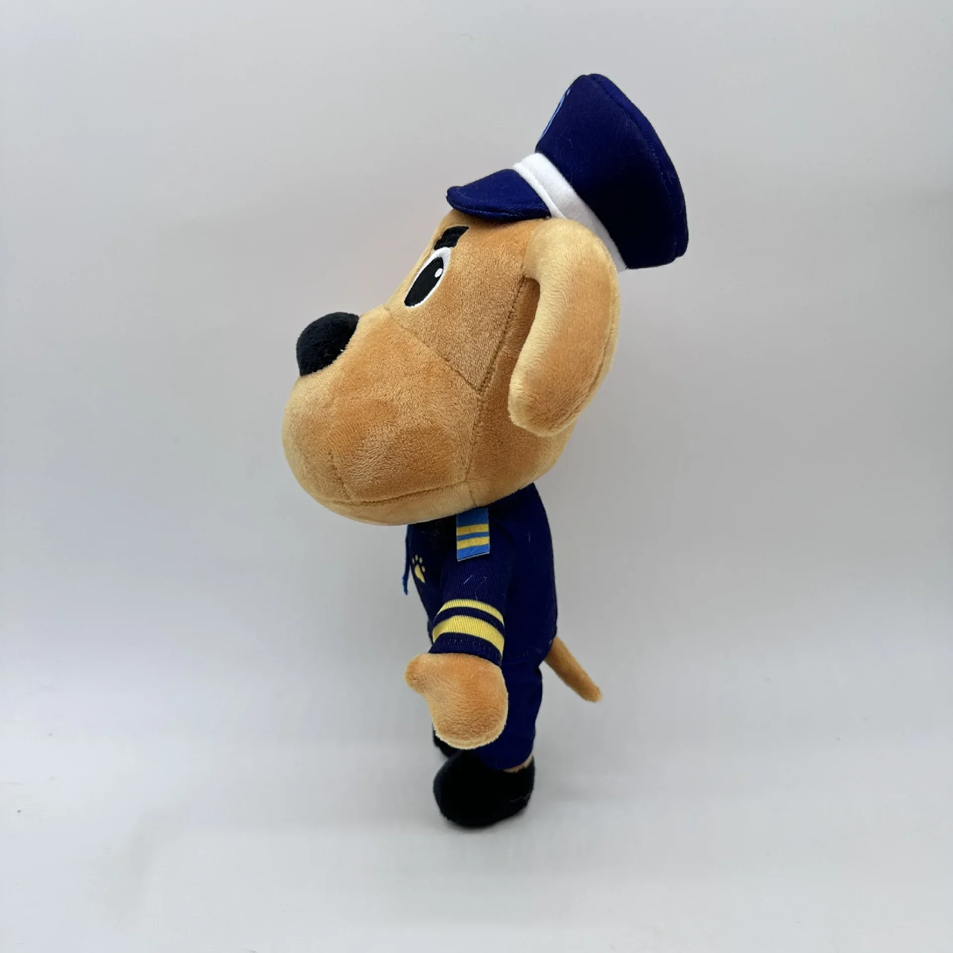 Sheriff Labrador Dog Plush Toy para Crianças, Sargento de Segurança, Labrador Wolf, Cartoon Doll, Soft Stuffed Toys, Meninos e Meninas Gift, 1 Pc, 3Pcs