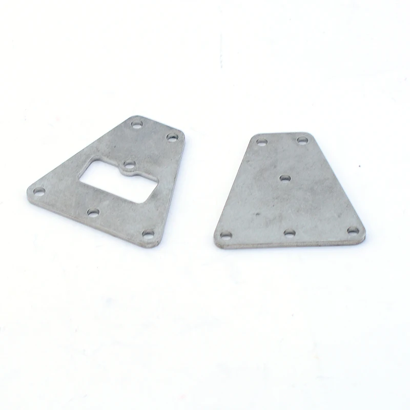 2pcs 1:14th Scale Rear Suspension Fixing Plate for Tamiya RC Dump Truck Tipper Trailer SCANIA 770S BENZ MAN TGX Car Accessories