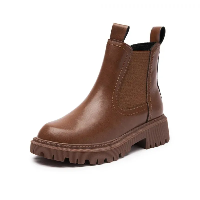 AIYUQI Marton Boots, женские ботинки из натуральной кожи, осень-зима 2023, новые женские ботинки, студенческие повседневные женские ботинки на