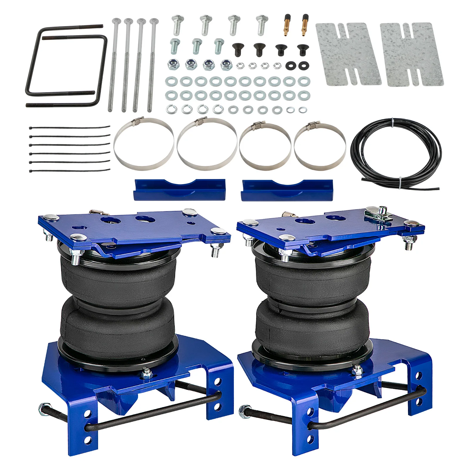 MaXpeedingrods Rear Air Helper Spring Kit for Ford F-250 F-350 F-450 Super Duty Pickup 4WD 2017-2019