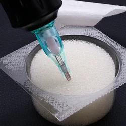 24pcs/Box Disposable Tattoo Needle Cleaning Sponge Cartridge Dip Foam Cup Cartridge Needle Cleaning Cup Tattoo Ink Accessories