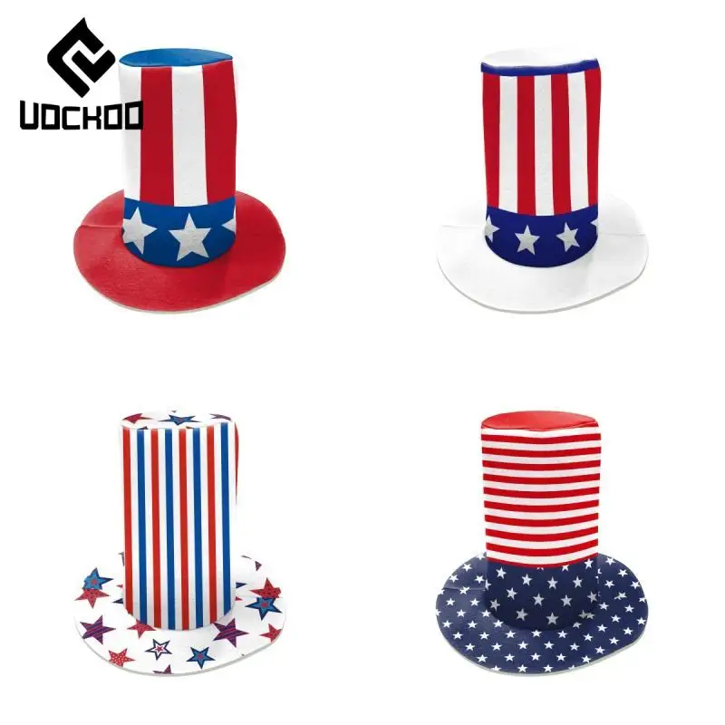 

Independence Day Hat Accessories for Adult Us Graphic Caps Blue Stars Print Cap Holiday Street Dress Up Accessoriess Hats Gifts