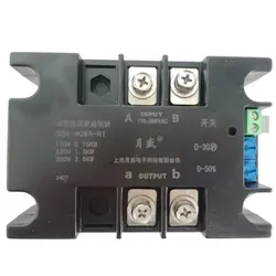 Módulo de arranque suave de Motor monofásico 110V 220V 4KW SSR-100WA-R1(4KW) Transportador reductor de presión de bomba de ventilador de arranque suave en línea