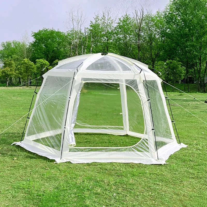 

Transparent starry sky tent outdoor leisure camping sunroom thickened portable bubble house