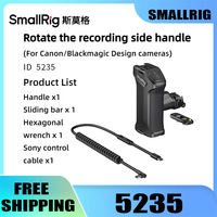 SmallRig Rotating Side Handle with Trigger REC for Canon EOS R3 / R5 / R5C / R6 / R7 / R8 / R10 and For BMPCC 4K / 6K / 6K Pro