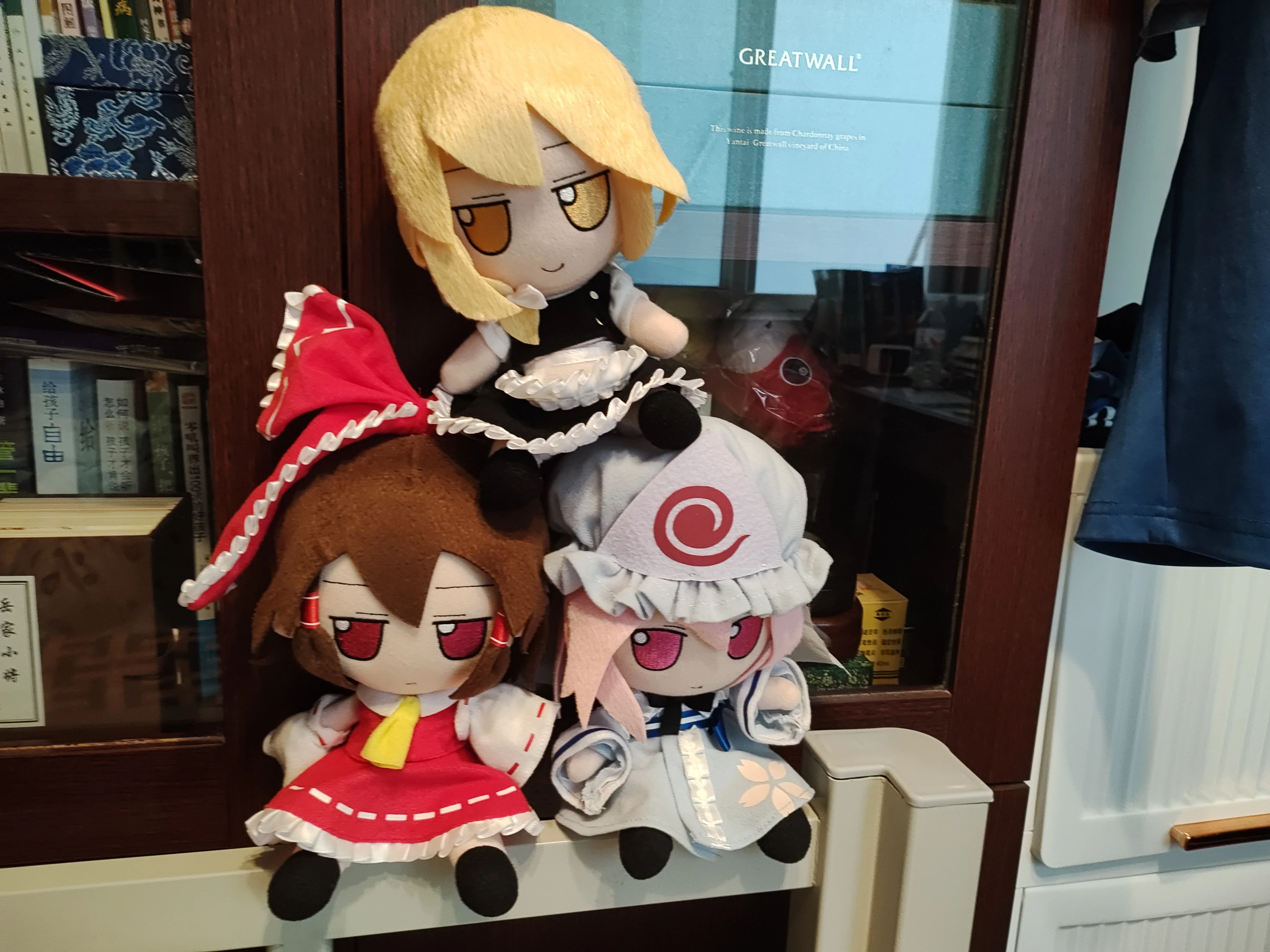 

TouHou Project Marisa Komeiji Koishi Hakurei Reimu Hon Meirin Hata no uu Косплей Плюшевая мягкая кукла Плюшевый рождественский подарок 20 см