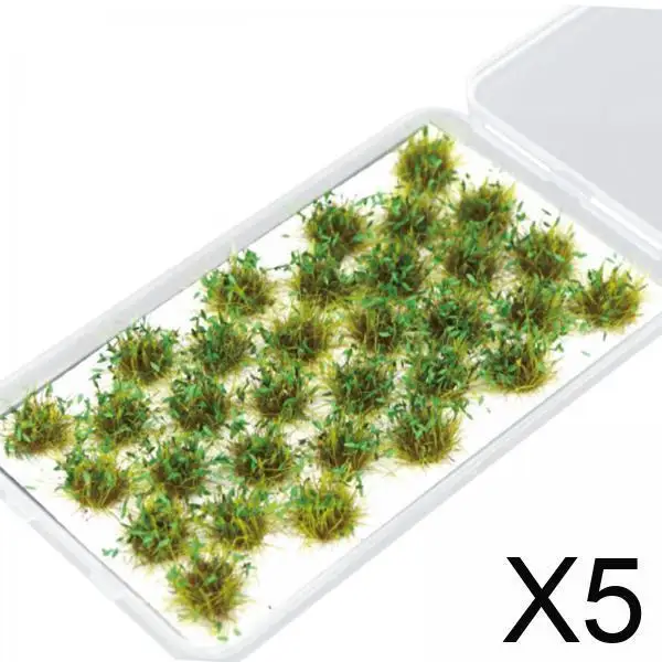 

Миниатюрные разноцветные цветочные кластеры и растительные группы из смолы для деревянных моделей, для создания миниатюрного сада