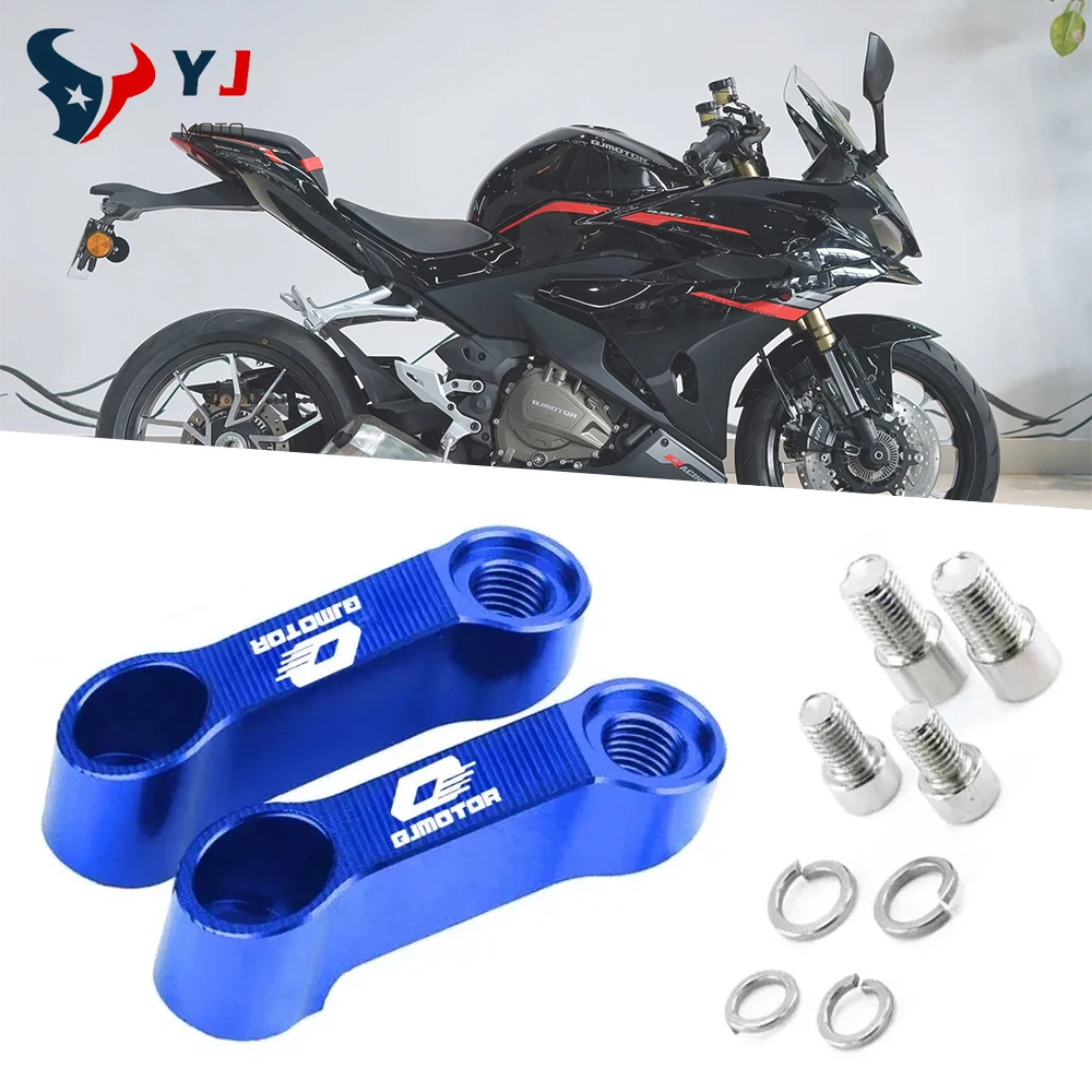 Rearview Mirrors Extension Riser Extend Adapter Accessories For QJMOTO QJ SRT 800 800X 800SX 800SRT SRT 800X 800