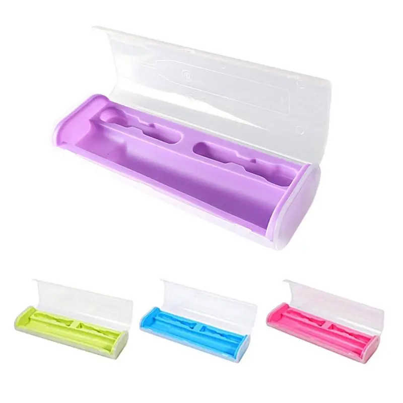 1PC Portable Electric Toothbrush Holder Case Box Travel Camping For Oral-B 4 Colors Bathroom Accessories 21.5cmx8.0cmx4.5cm