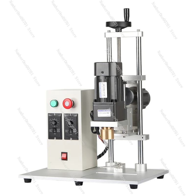 Tabletop Semi-automatic Bottle Capping Machine For Screw Top Unicorn Juice Liquid Spray Cap Twist Glass Dropper Capper 10-60mm