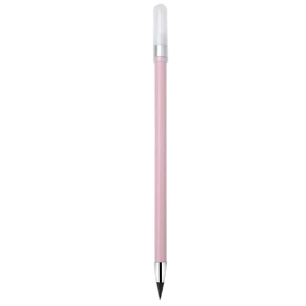 Reusable Unlimited Writing Pencil Stationery Wear Resistant Eternal Pencil Solid Color Cute Inkless Pencil Office Accessories