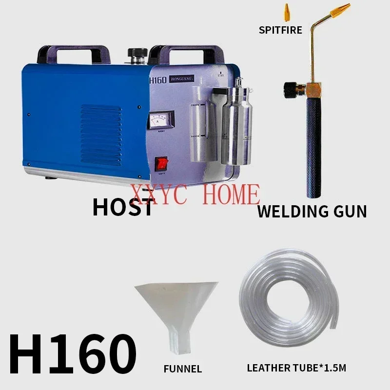 220V flame polishing machine H160/H180 plexiglass acrylic electrolysis water welding machine hydrogen and oxygen generator