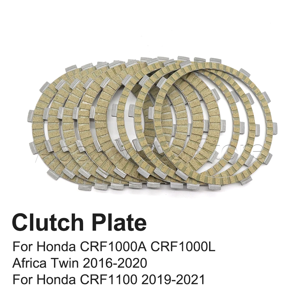 

Motorcycle Clutch Plate Friction Disc Kit For Honda CRF 1100 1000A 1000L CRF1100 CRF1000A CRF1000L Africa Twin 2016-2020 2021
