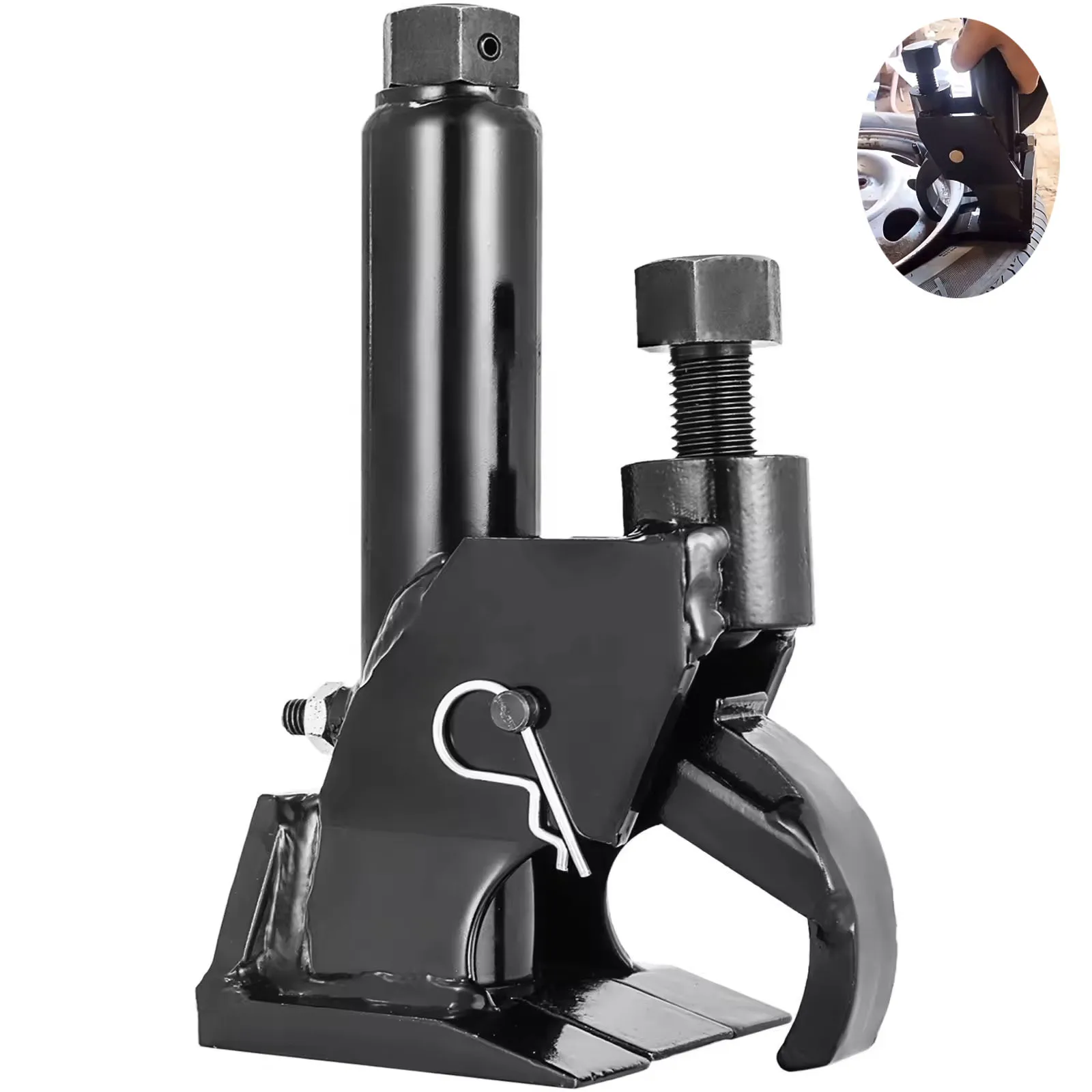 

Portable Tire Scraper Tire Press Machine Manual Tire Press Machine For Forklifts Simple Tire Removal Machine Tire Remover