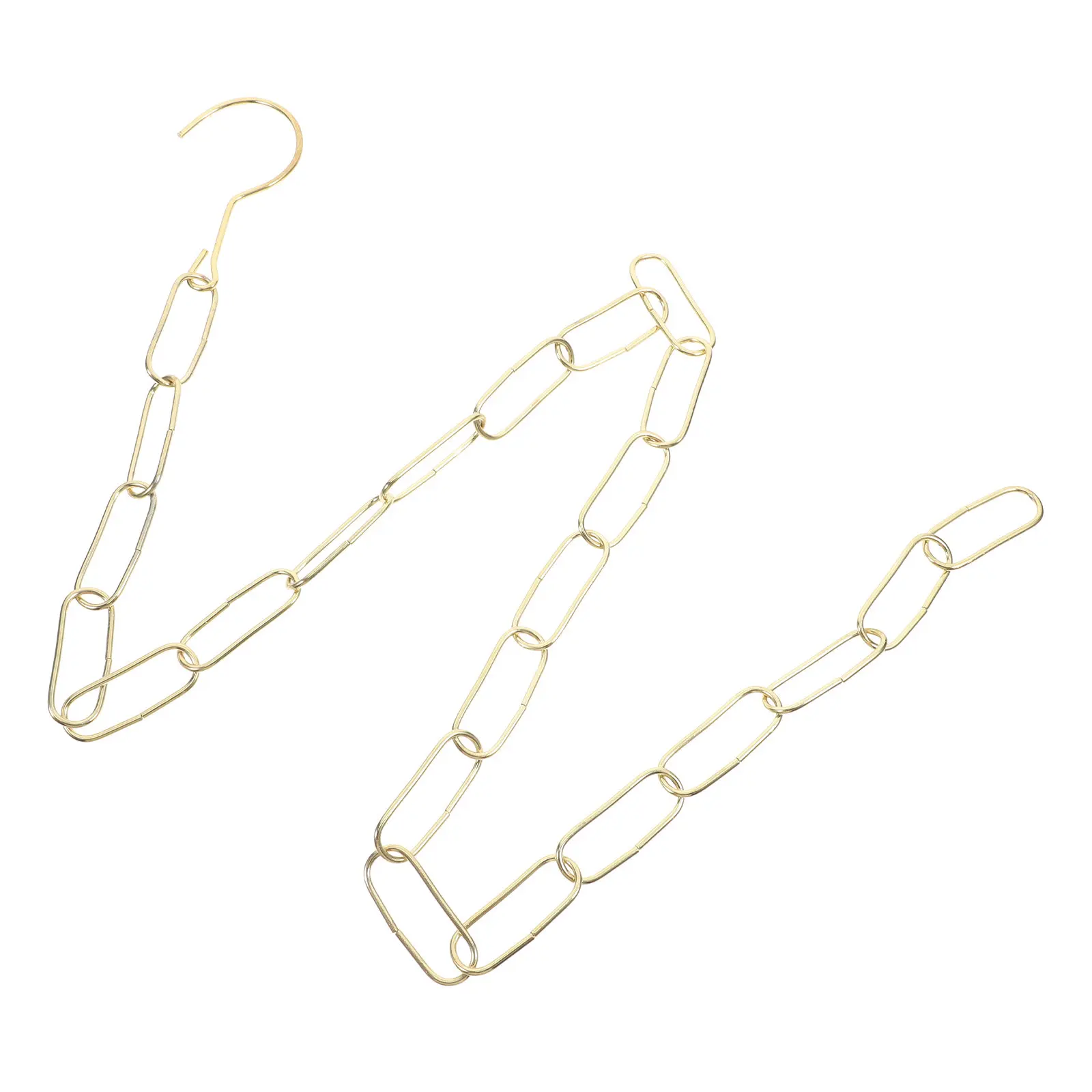 Clothes Hanging Display Chain Iron Heavy Duty Chain Connecting Links for Market Shop Retail Garment Display Use