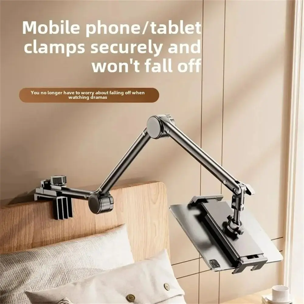 

For Ipad Tablet Bracket 360 Rotating Desk Side Phone Mount Tablet Holder for Bed Long Arm Stand for 4-12.9 Inch Phone Tablet