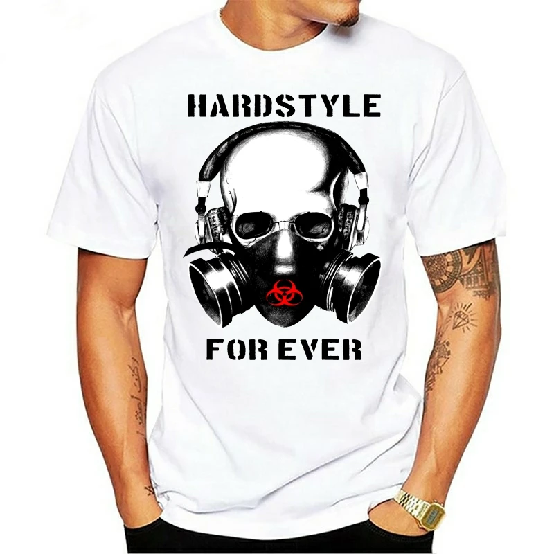 Новинка 2020, крутая футболка в стиле HARDSTYLE, новая удивительная футболка с графическим цитатой, фотосессия (2)