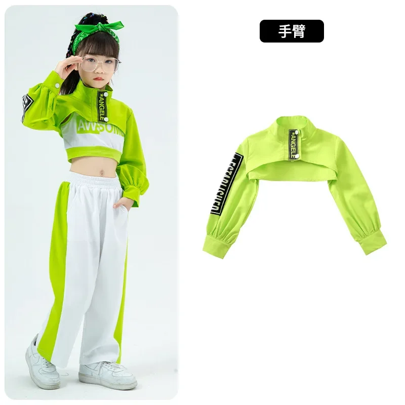 Kids Jazz Ballroom Show Party Stage Dance Clothes ragazze ragazzi Hiphop Performance Outfit Dancewear abiti costumi Hip Hop