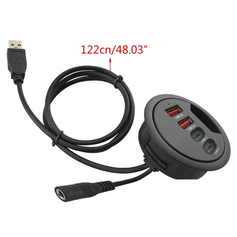 

Портативный USB Разветвитель USB 4 расширителя Интерфейс USB 4-портовый концентратор Линия