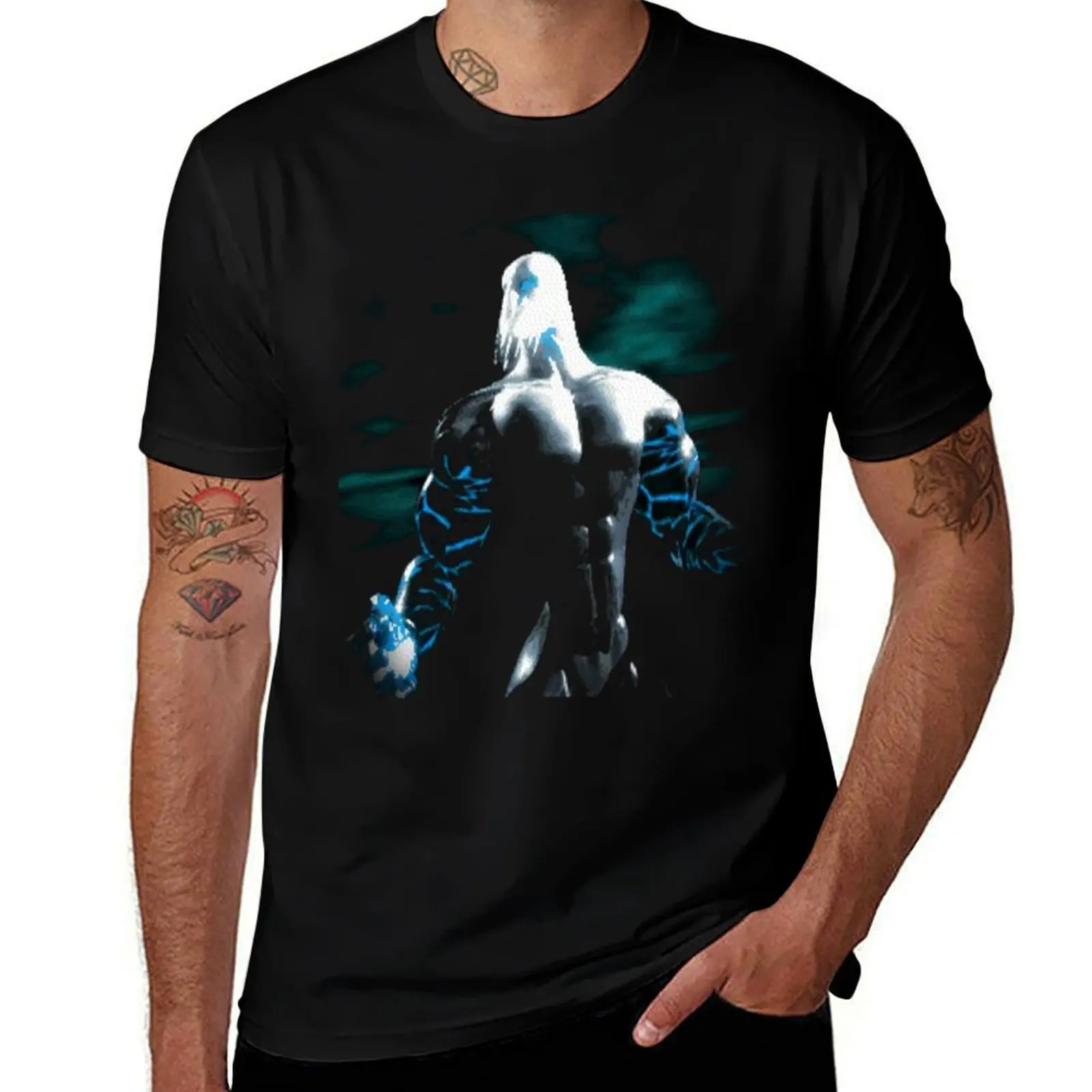 Killer Instinct: Glacius T-Shirt Basic Crew Neck Short Sleeve Top T-Shirt