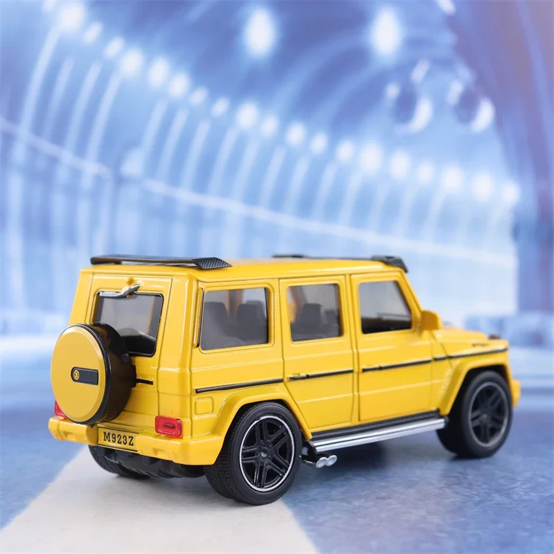 1:24 Mercedes Benz BRABUS Modified Simulation Diecast Metal Alloy Model car Sound Light Pull Back Collection Kids Toy Gift A580