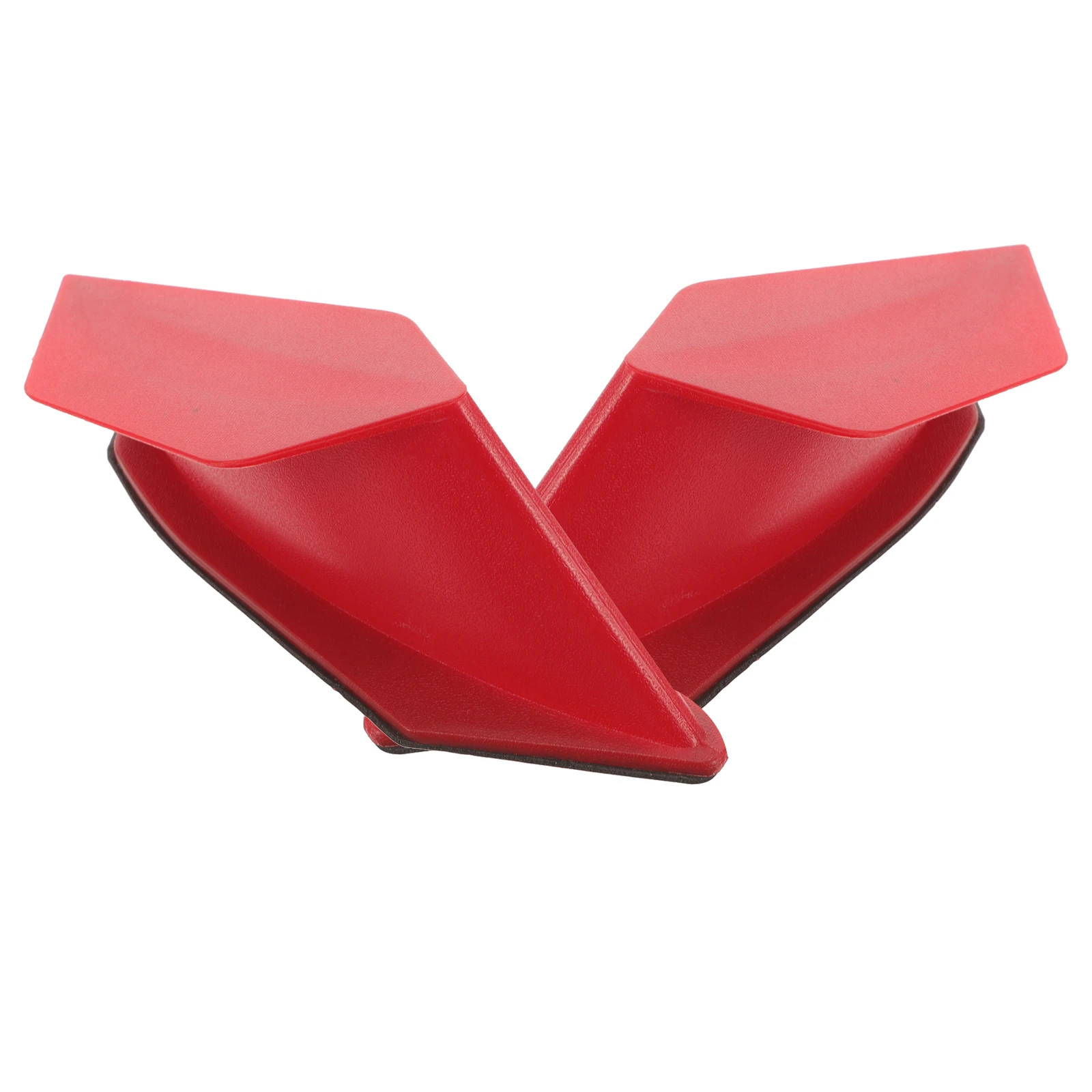 

Red Motorcycle ABS Material Lasting Easy Installation Stylish Side Spoiler Wind Resistance Stability Enhancement
