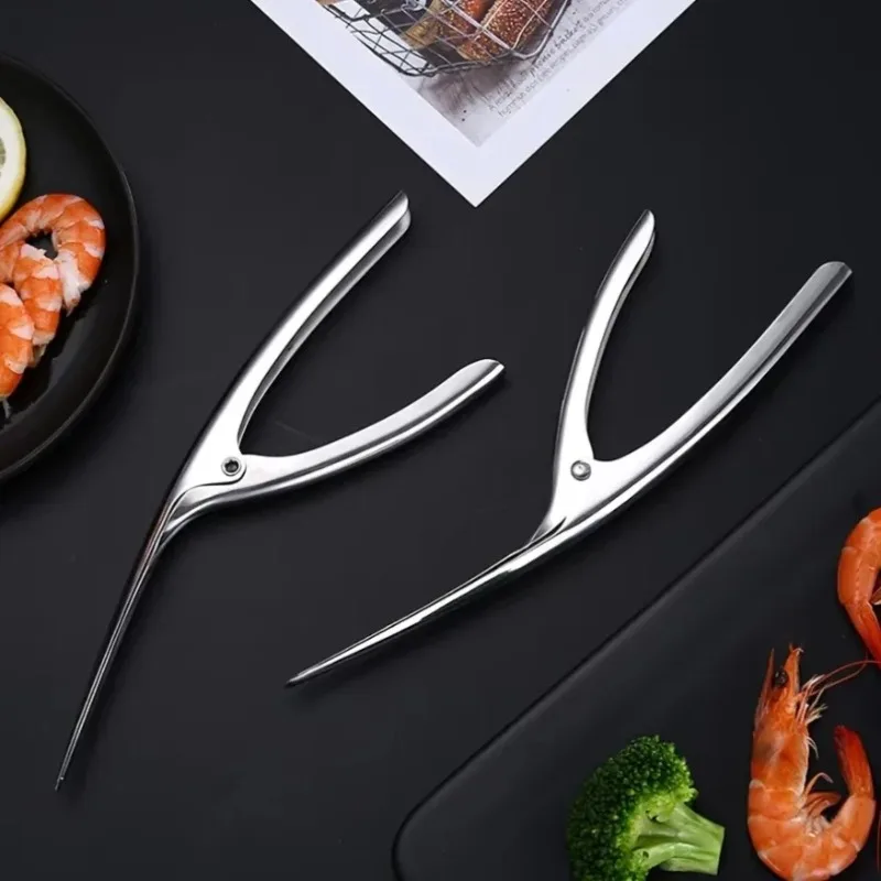 Shrimp Peeler Kitchen Tool Portable Shrimp Shell Remover Seafood Peeling Gadget for Home Use Prawn Peeling Accessory