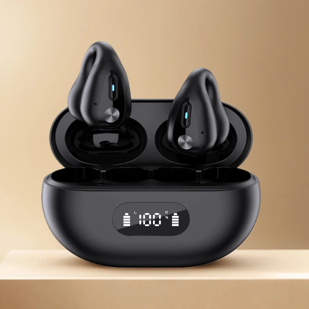 

EARDECO Wireless Earphones Earbuds Bluetooth Headphone Earclip TWS Waterproof Bluetooth Headsets with Mic Sport Stereo Handsfree