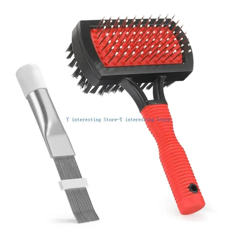 

896A Double Sided Evaporator Coil Cleaner with Fin Comb for Efficient Air Conditioner Maintenance Ergonomical Design Handle