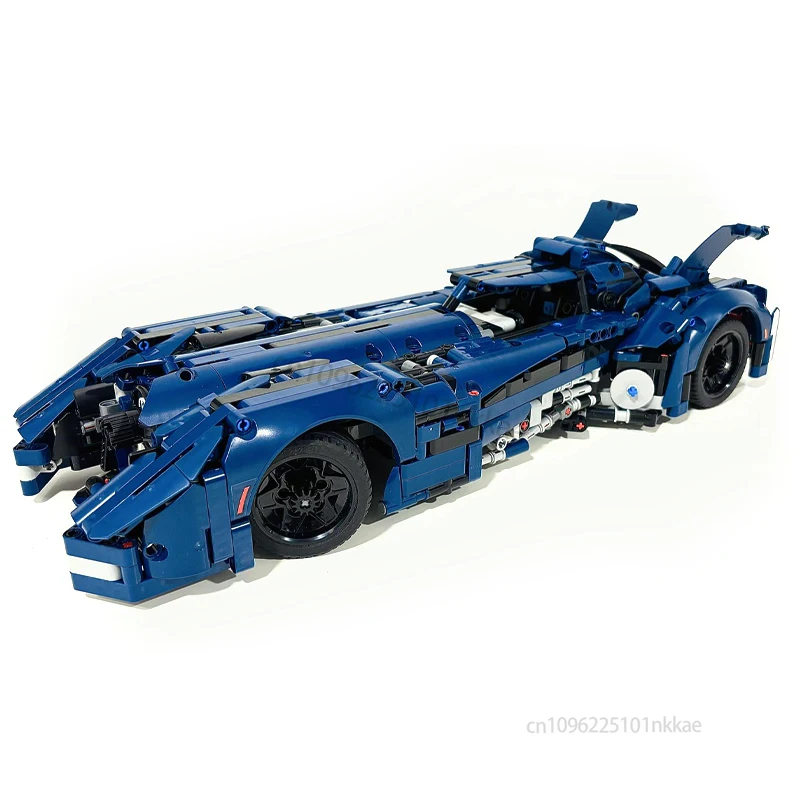 NEW Batmobile Building Blocks Model DIY Technical Super Car Racing Vehicle MOC Assemble Bricks Children Toys boy Gifts 42154 view 6