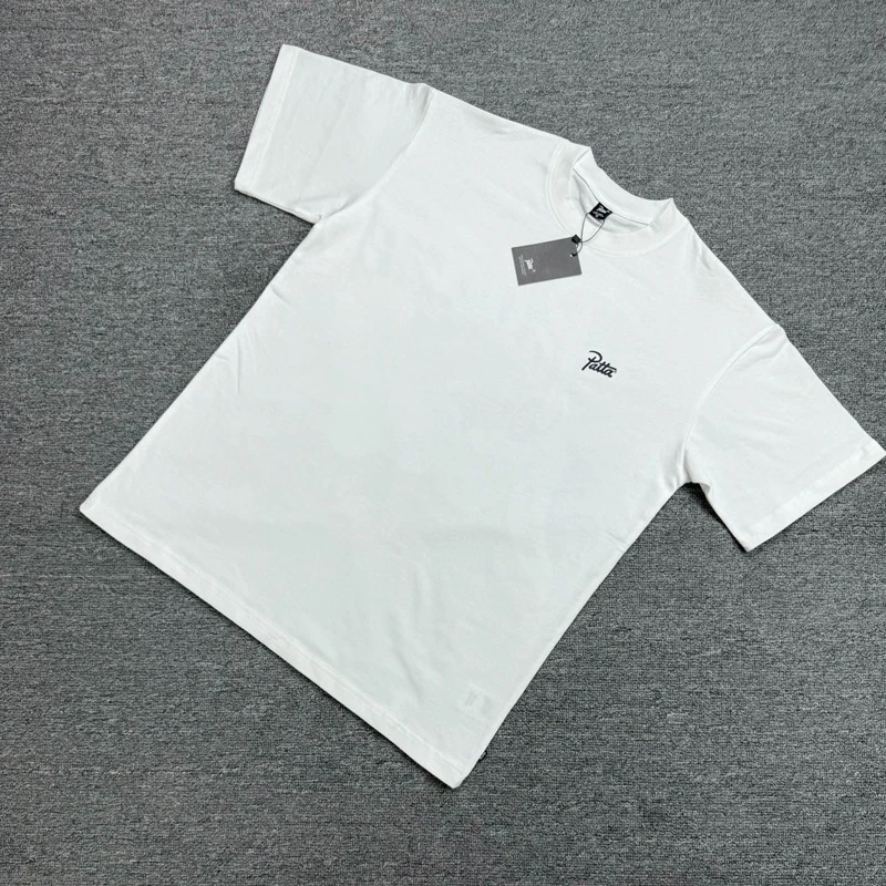 New Street Trend Patta T-shirt Men Women Daily Leisure High-quality Cotton Round-neck PATTA Short-sleeve Real Photos view 6