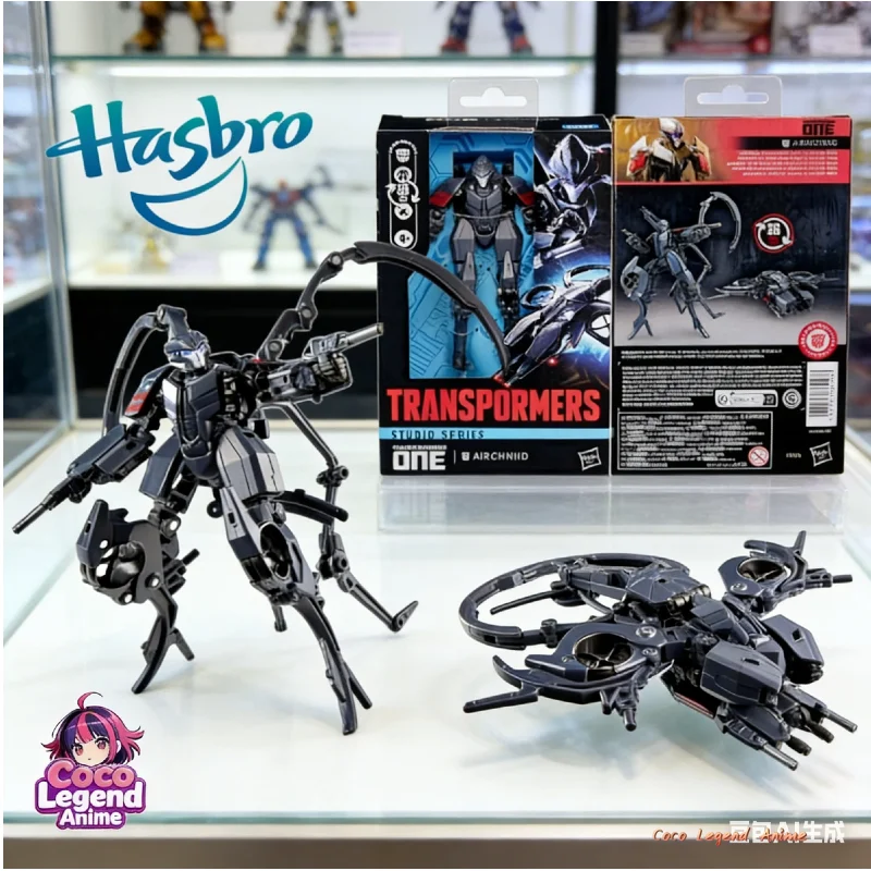 

Hot Sale In Stock Transformation Toys Studio Series TF One Airachnid Deluxe Black Widow Action Figures Toy Collection Gifts