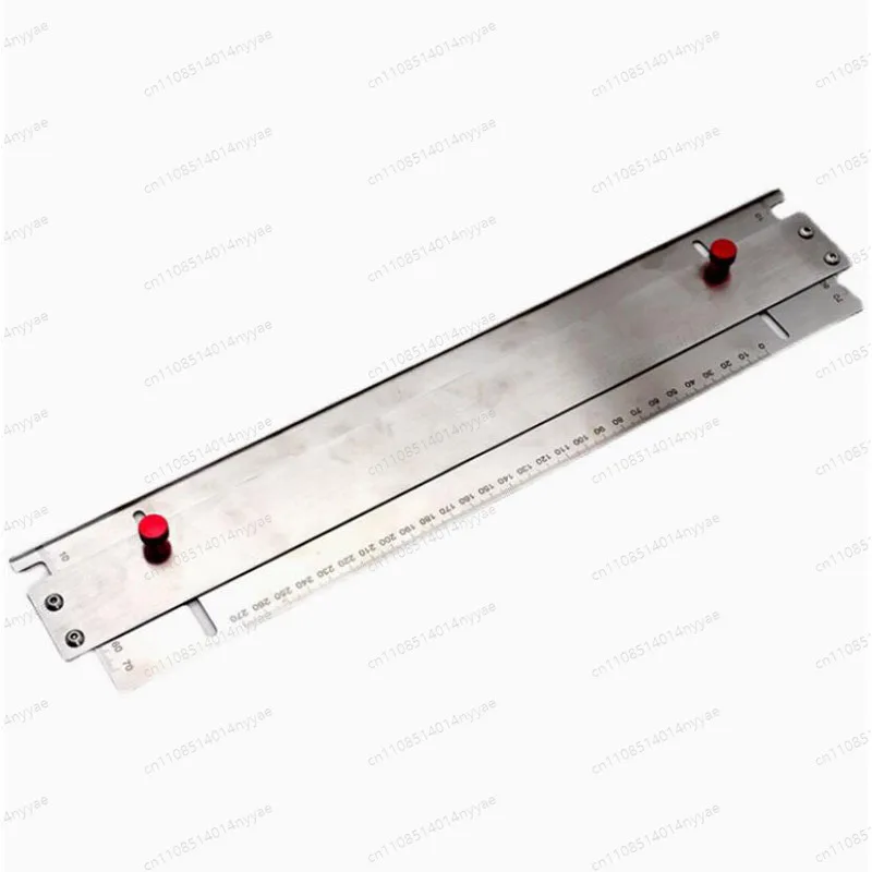 

Belt divider adjustable positioning auxiliary ruler belt cutting ruler handmade DIY leather crafts shoulder strap cutter